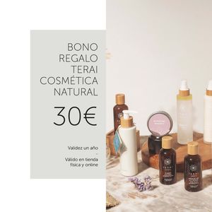 Bono regalo Terai Cosmética natural 30 €